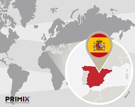Nieuwe vertegenwoordiging voor PRIMIX in Spanje